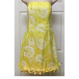 Lilly Pulitzer dress with dandelion print
